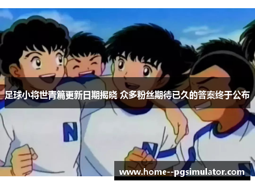 足球小将世青篇更新日期揭晓 众多粉丝期待已久的答案终于公布