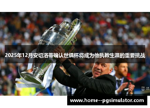 2025年12月安切洛蒂确认世俱杯将成为他执教生涯的重要挑战 2025年12月安切洛蒂确认世俱杯将成为他执教生涯的重要挑战